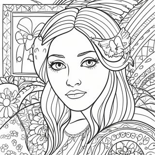 Sad Adult Coloring Page 13486-10906