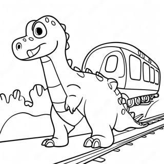 Dinosaur Train Coloring Page 13576-10980