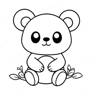 Rilakkuma Coloring Pages