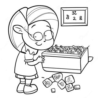 Colorful Math 3rd Grade Subtraction Coloring Page 13637-11030