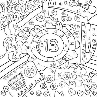 Colorful Math 3rd Grade Subtraction Coloring Page 13637-11031