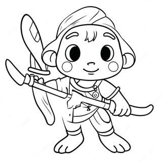 Banban Chapter 4 Characters Coloring Page 13667-11054