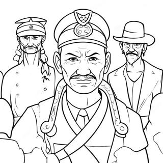 Banban Chapter 4 Characters Coloring Page 13667-11055