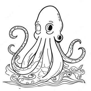 Kraken Coloring Page 13686-11064