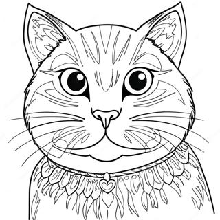 Black Cat Coloring Pages