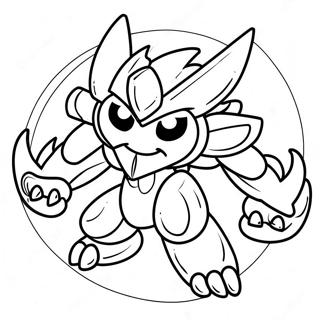 Bakugan Coloring Page 1371-1140