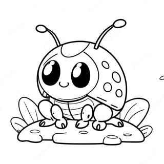 Tikki The Ladybug Kwami Coloring Page 13727-11101