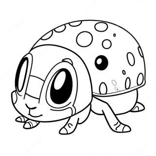 Tikki The Ladybug Kwami Coloring Page 13727-11104