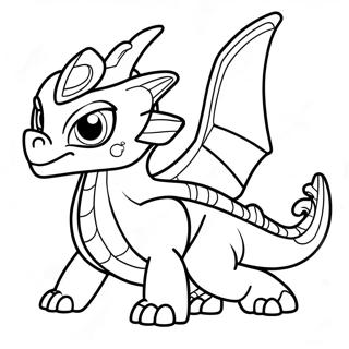 Dragonoid Bakugan Coloring Page 1372-1141