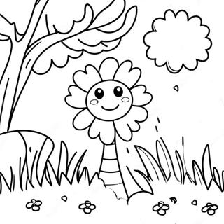 First Day Of Spring Coloring Pages