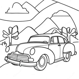 Road Trip Adventure Coloring Page 13806-11166