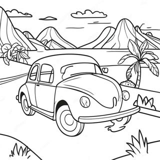 Road Trip Adventure Coloring Page 13806-11168