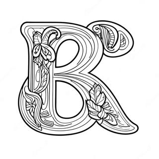 Playful Letter P Coloring Page 1382-1150