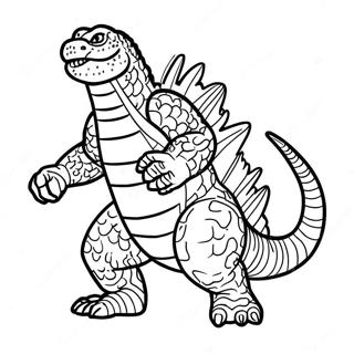 Godzilla 2021 Coloring Pages