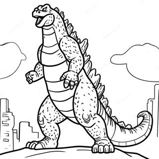 Godzilla 2021 Coloring Page 13896-11230