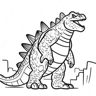 Godzilla 2021 Coloring Page 13896-11232