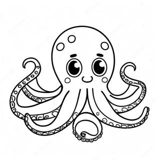 Octopus Coloring Page 1391-1153