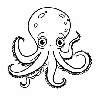 Octopus Coloring Page 1391-1154