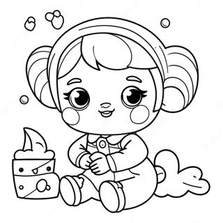 Cute Baby Lol Dolls Coloring Page 13967-11289