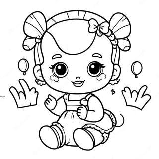 Cute Baby Lol Dolls Coloring Page 13967-11290