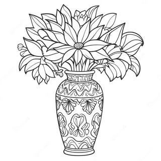 Vase Coloring Page 13986-11303