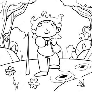 Psalm 23 Coloring Pages