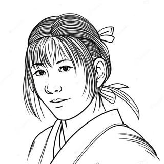 Giyu Tomioka Coloring Page 14006-11320