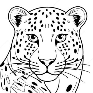 Leopard Coloring Page 1401-1164