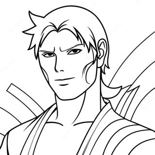 Bleach Character Coloring Page 14066-11366