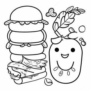 Collage Coloring Page For Kids 14106-11403