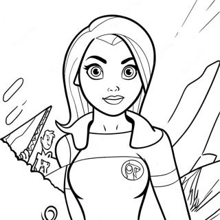 Kim Possible Coloring Page 14126-11416