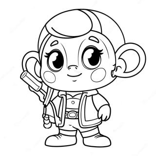 Cute Obj Character Coloring Page 14167-11450