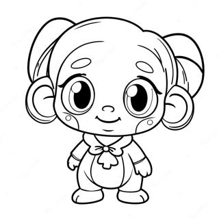 Cute Obj Character Coloring Page 14167-11451