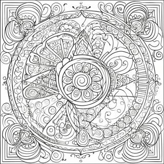 Intricate Celtic Patterns Coloring Page 14217-11489