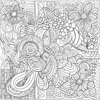 Intricate Celtic Patterns Coloring Page 14217-11491