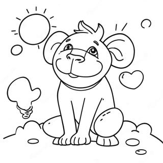 Self Control Coloring Pages