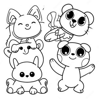 Fun Goodnotes Coloring Page With Animals 14297-11553