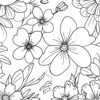 Sakura Coloring Pages