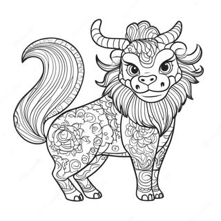 Chinese Zodiac Coloring Page 14336-11602