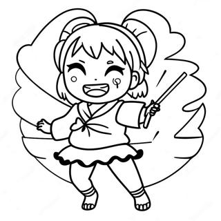 Himiko Toga Coloring Page 14349-11585