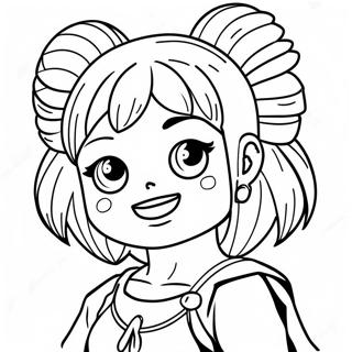 Himiko Toga Coloring Page 14349-11586