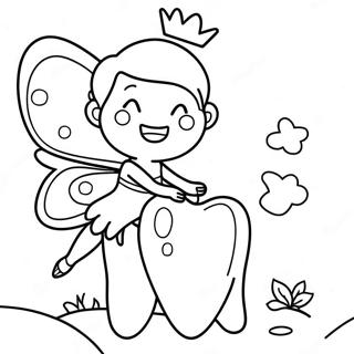 Tooth Fairy Coloring Page 14369-11606