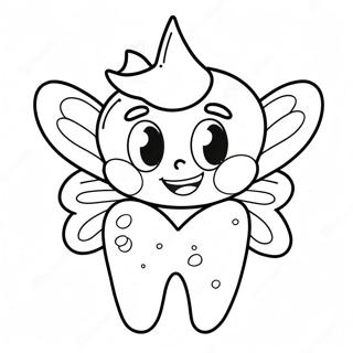 Tooth Fairy Coloring Page 14369-11607