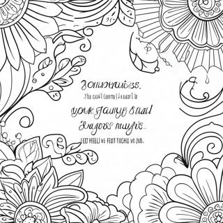 Bible Verse Inspirational Coloring Page 14379-11620