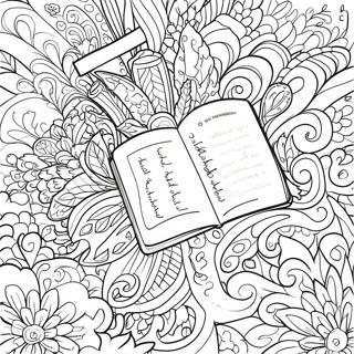 Uplifting Bible Verse Coloring Page 14380-11615