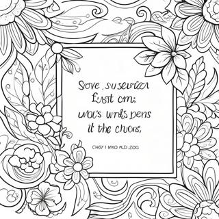 Uplifting Bible Verse Coloring Page 14380-11616