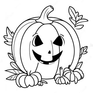 Christian Halloween Pumpkin Coloring Page 14409-11639