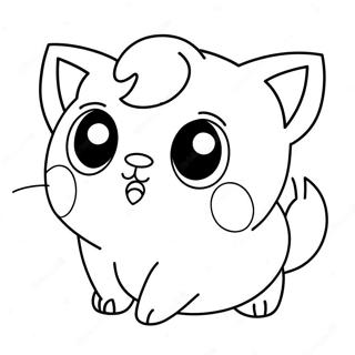 Jigglypuff Coloring Pages