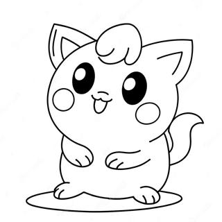 Jigglypuff Coloring Pages