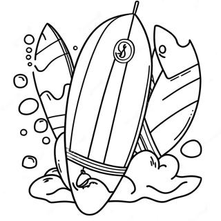 Surfboard Coloring Page 14439-11663